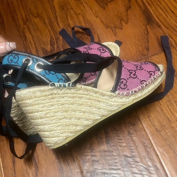 Gucci Wedges & Purse COMBO - Picture 2 of 7